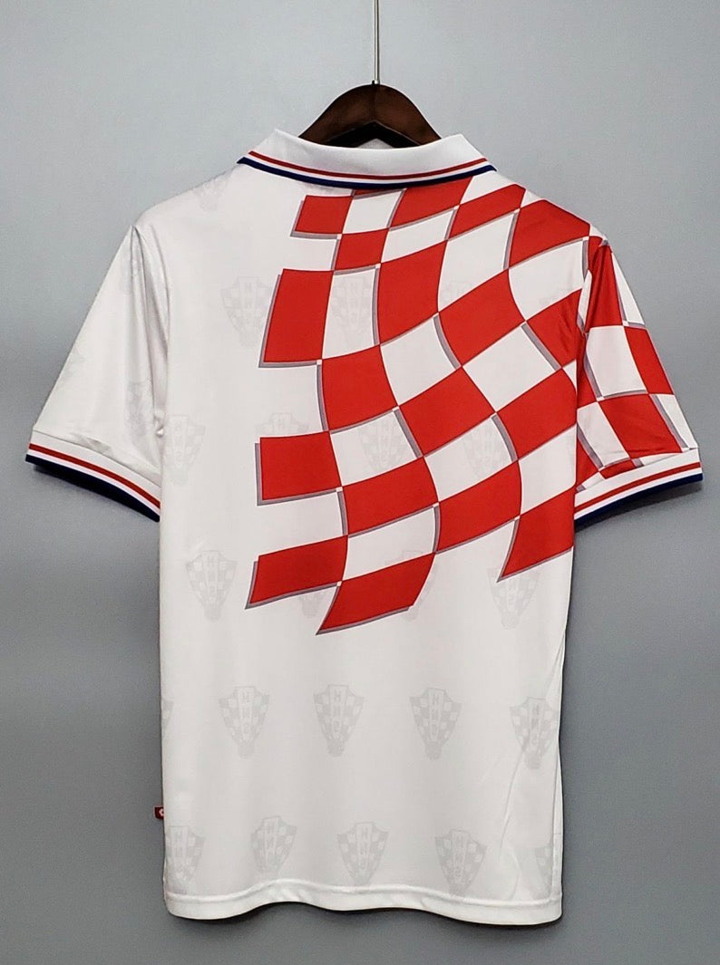 Kroatië 1998 Thuisshirt Retro