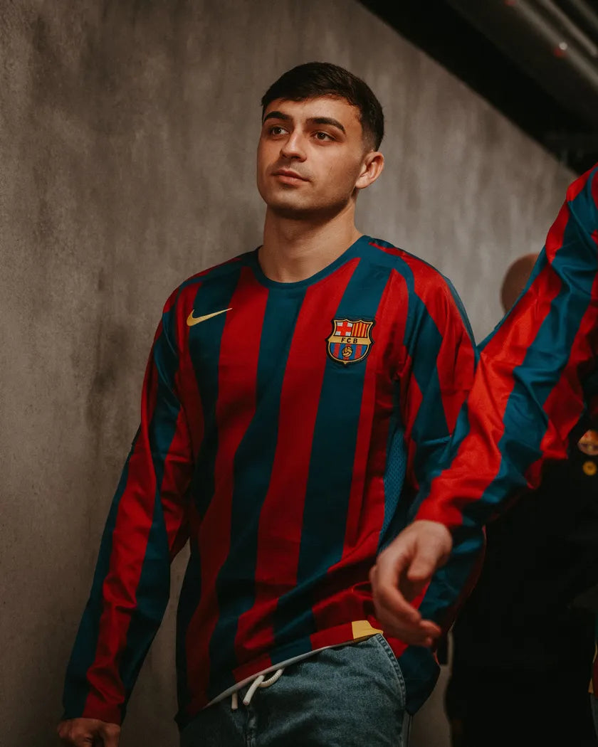 FC BARCELONA 2005-06 RETRO LONGSLEEVE