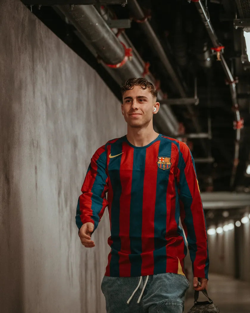 FC BARCELONA 2005-06 RETRO LONGSLEEVE