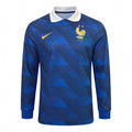 Men's France Long-Sleeved Home Jersey Blue World Cup 2026