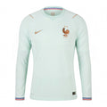 Men's France Long Sleeve Away Shirt Green World Cup 2026